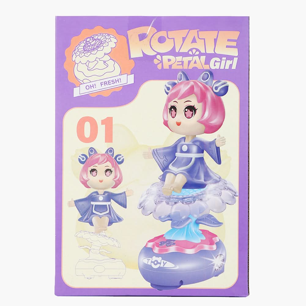 Rotating Petal Girl - Music & Light, Musical Toys, Chase Value, Chase Value