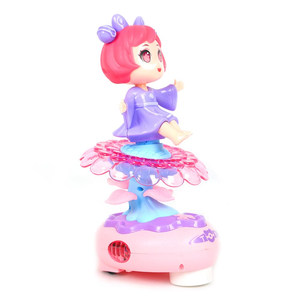Rotating Petal Girl - Music & Light, Musical Toys, Chase Value, Chase Value