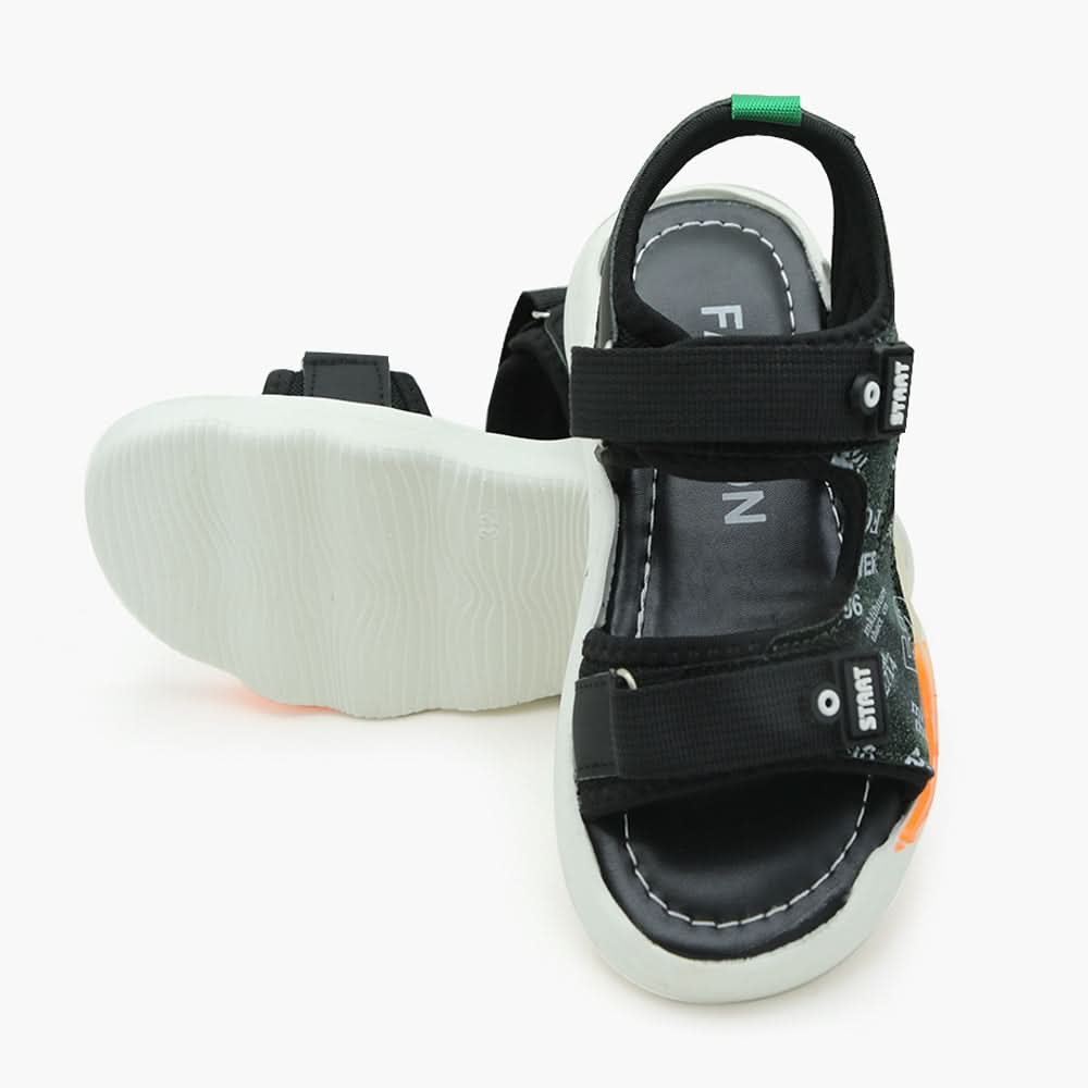 Boys Sandal - Orange, Boys Sandals, Chase Value, Chase Value