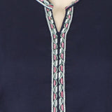 Women's Embroidered Suit - Navy Blue, Women Shalwar Suits, Chase Value, Chase Value