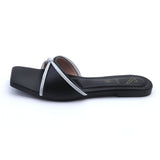 Valuable Women's Open-toe Slipper - Black, Women Slippers, Chase Value, Chase Value