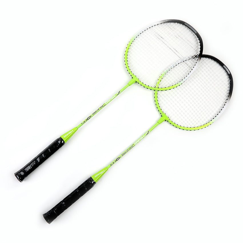 Hight Quality Badminton Racket Pack of 2 - Green