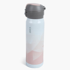 Water Bottle - Pink White