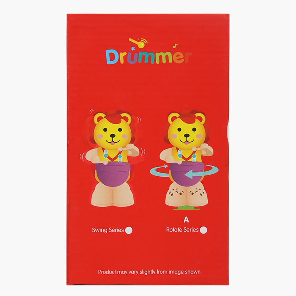 Dancing Bear Drum Playing Toy For Kids, Musical Toys, Chase Value, Chase Value