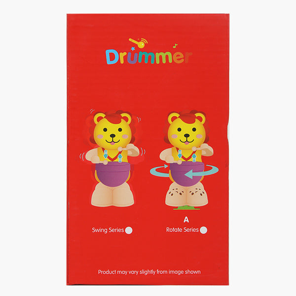Dancing Bear Drum Playing Toy For Kids