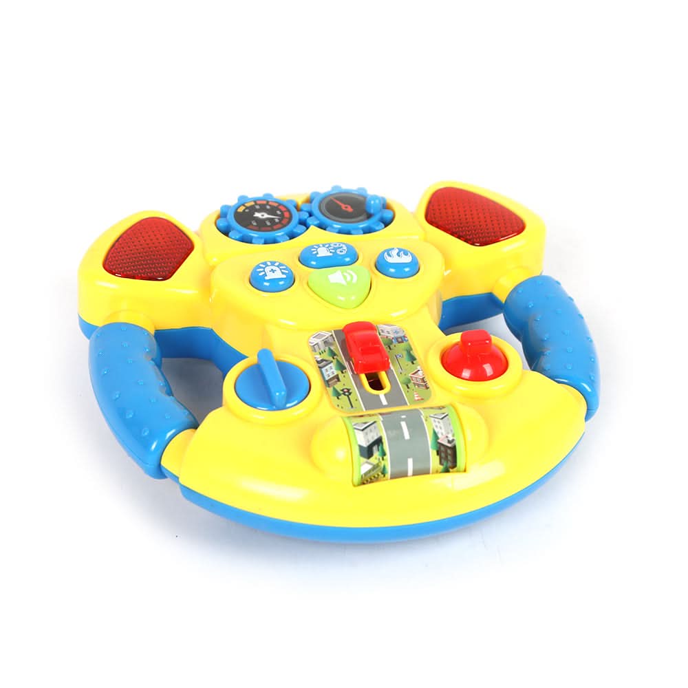 Car Music Steering Wheel with Light and Horn Baby Toys, Musical Toys, Chase Value, Chase Value