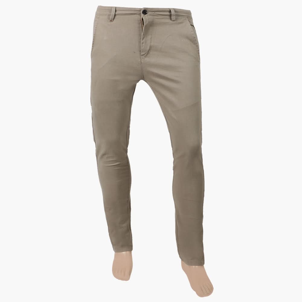 Men's Casual Cotton Pant - Fawn, Men's Formal Pants, Chase Value, Chase Value