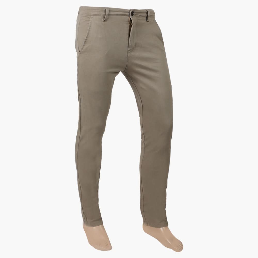 Men's Casual Cotton Pant - Fawn, Men's Formal Pants, Chase Value, Chase Value