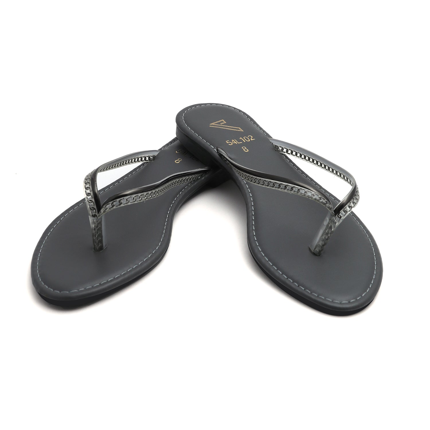 Valuable Women's Slip-On Slipper - Grey, Women Slippers, Chase Value, Chase Value