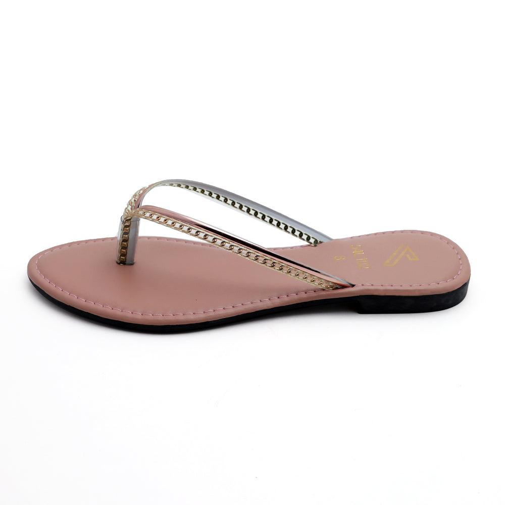 Valuable Women's Slip-On Slipper - Peach, Women Slippers, Chase Value, Chase Value