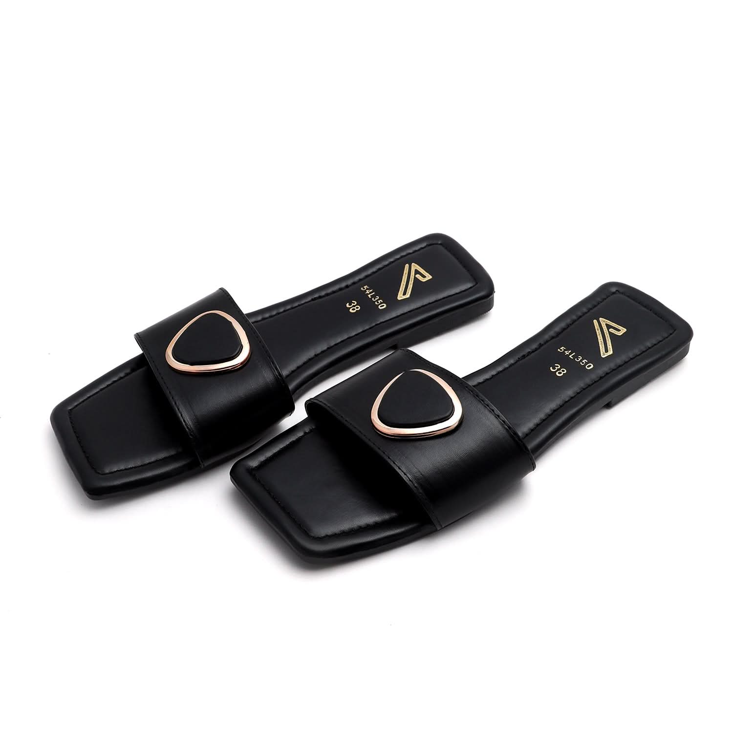 Women's Slipper - Black, Women Slippers, Chase Value, Chase Value