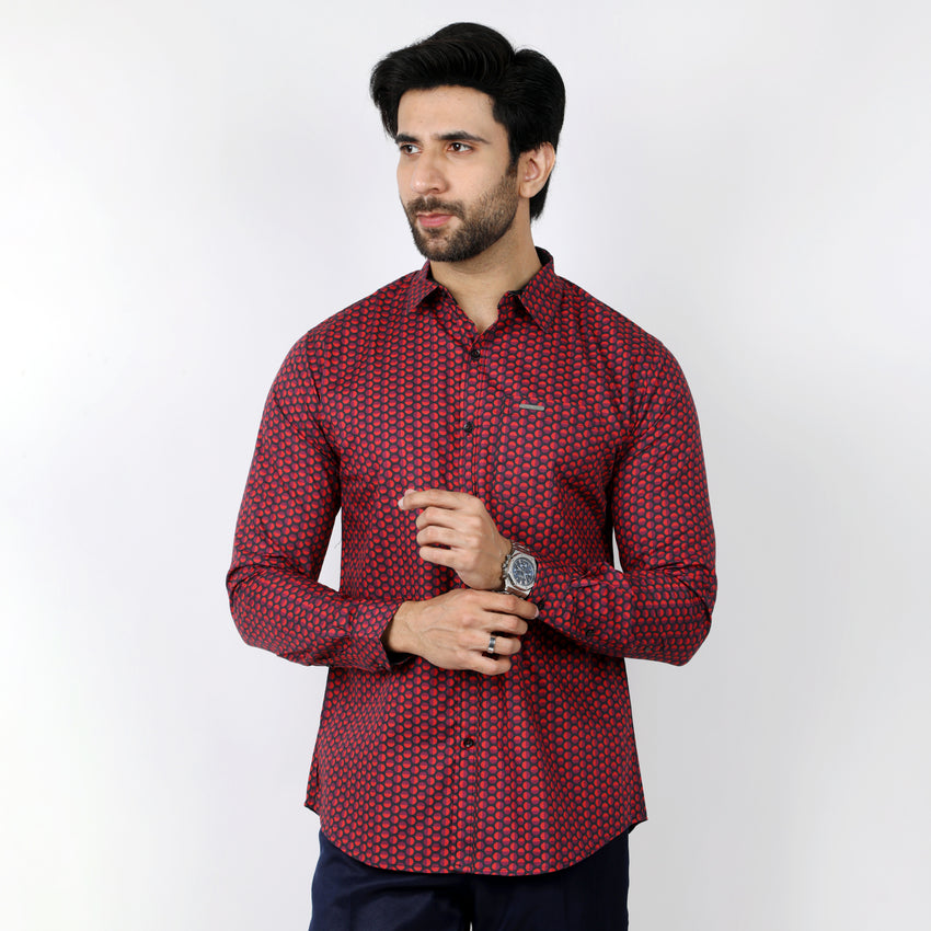 Eminent Men's Casual Shirt - Red