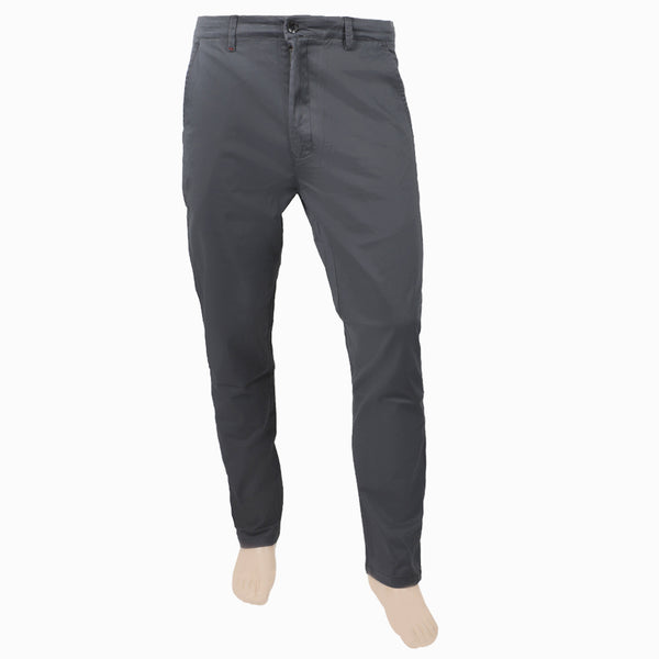 Men's Casual Cotton Pant - Dark Grey, Men's Formal Pants, Chase Value, Chase Value