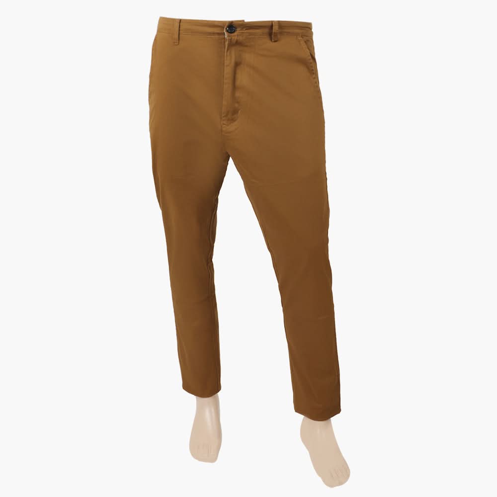Men's Casual Cotton Pant - Mustard, Men's Formal Pants, Chase Value, Chase Value