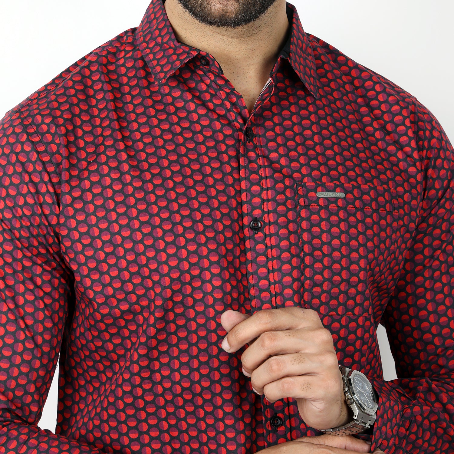 Eminent Men's Casual Shirt - Red, Men's Shirts, Eminent, Chase Value