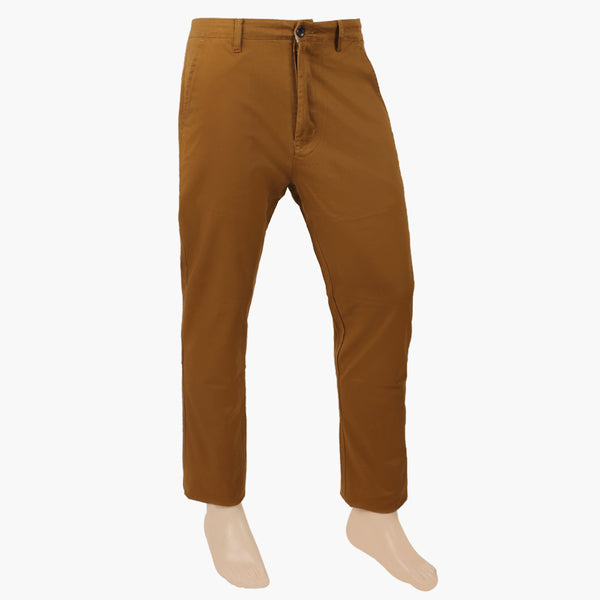 Men's Casual Cotton Pant - Mustard, Men's Formal Pants, Chase Value, Chase Value