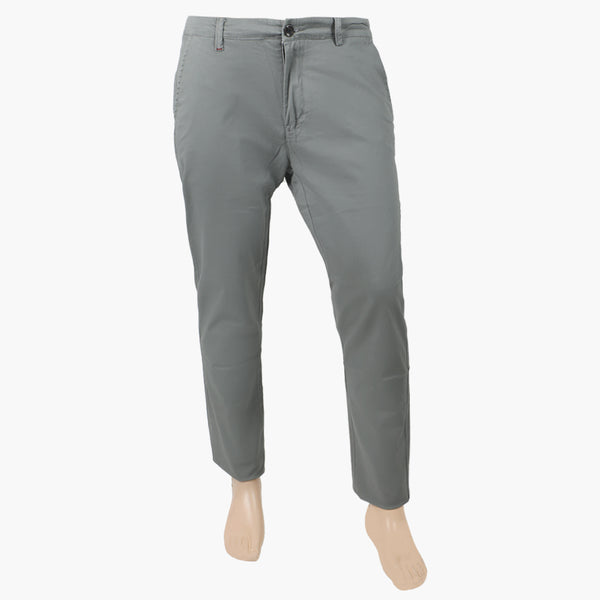Men's Casual Cotton Pant - Light Grey