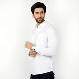 Eminent Men's Casual Check Shirt - White, Men's Shirts, Eminent, Chase Value