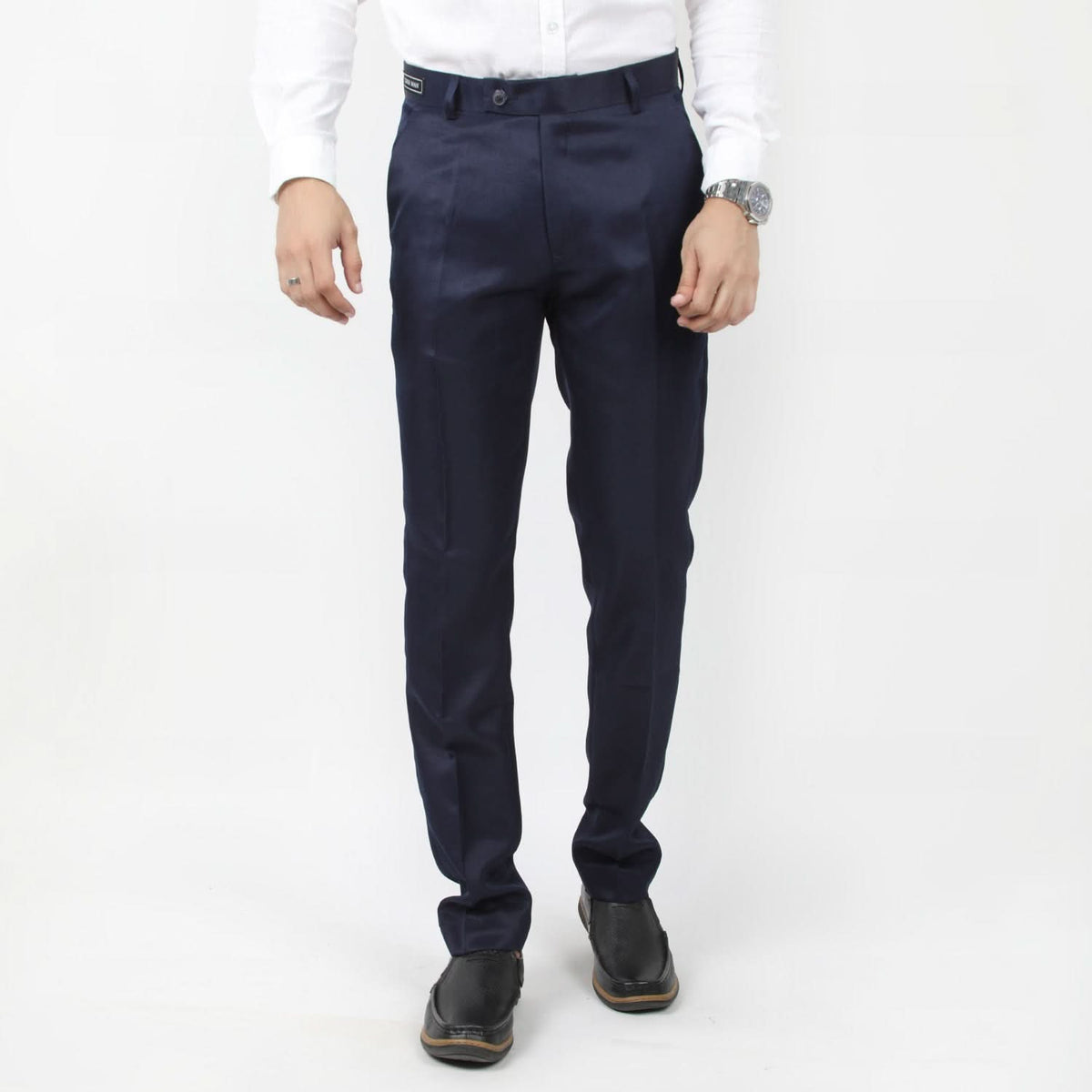 Men's Formal Dress Pant - Navy Blue, Men's Formal Pants, Chase Value, Chase Value
