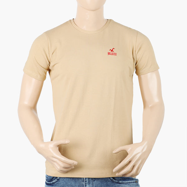 Men's Half Sleeves T-Shirt - Brown, Men's T-Shirts & Polos, Chase Value, Chase Value