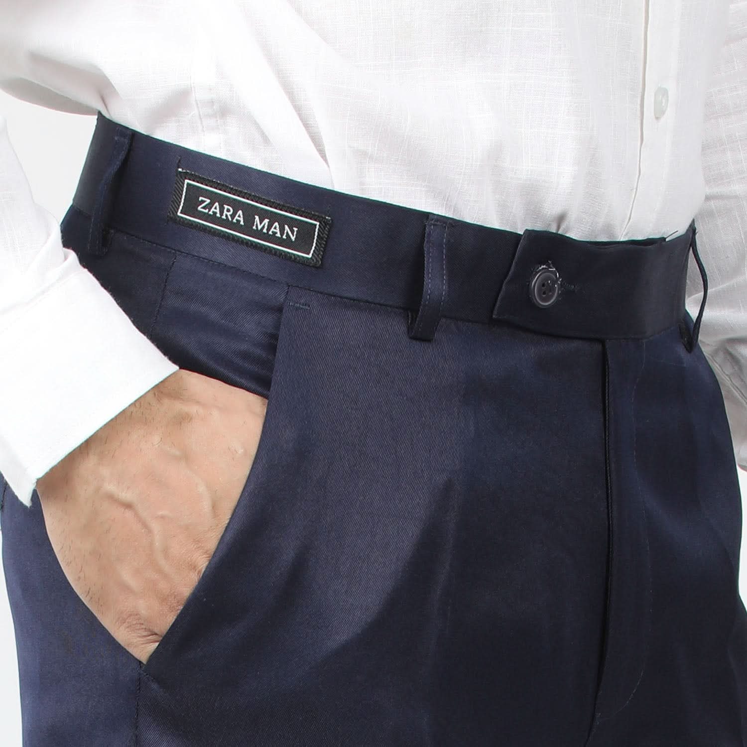 Men's Formal Dress Pant - Navy Blue, Men's Formal Pants, Chase Value, Chase Value