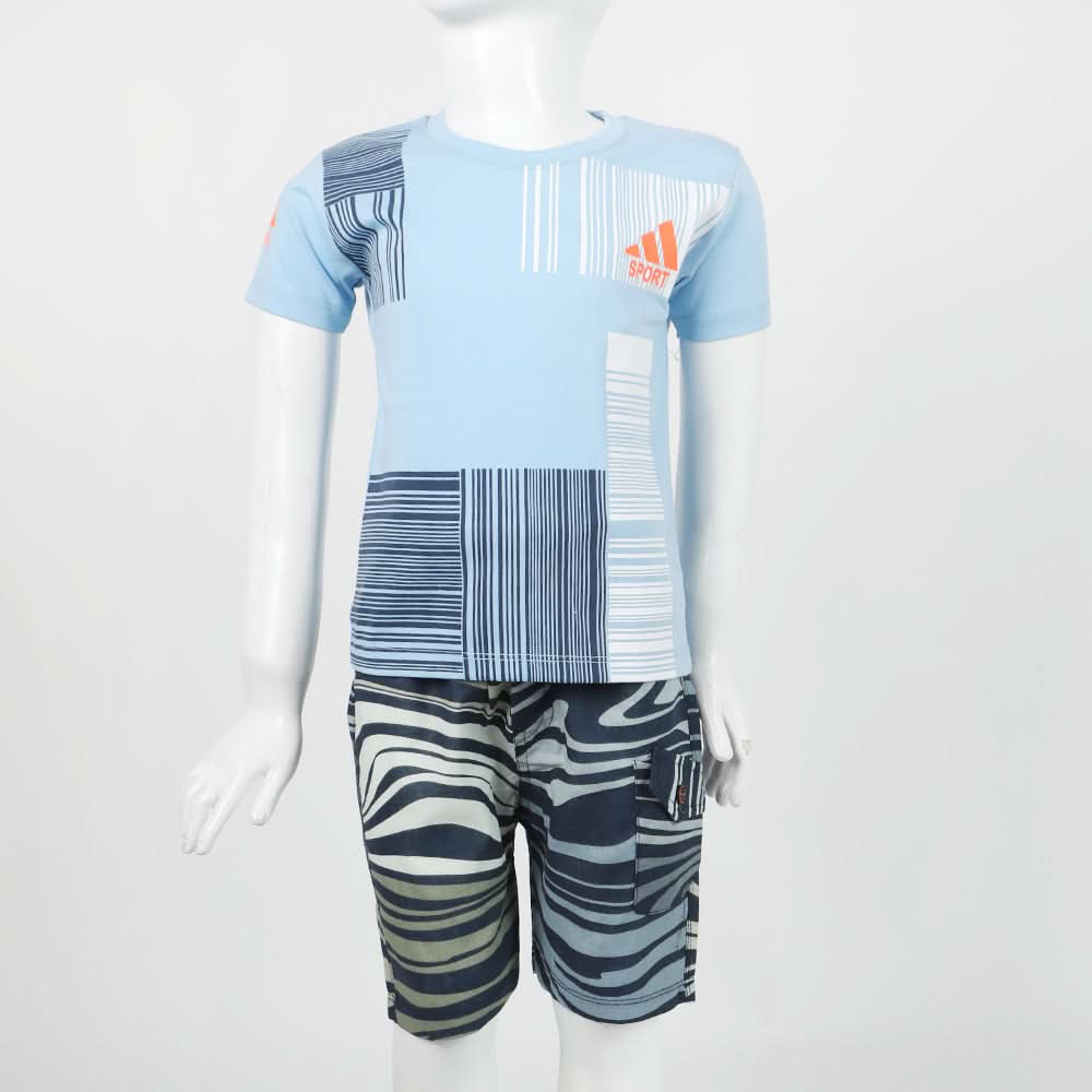 Boys Suit - Sky Blue, Boys Sets & Suits, Chase Value, Chase Value