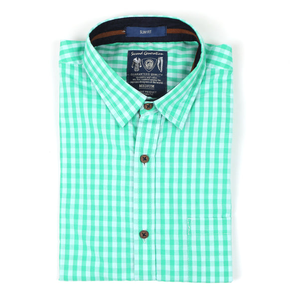 Men's Casual Shirt - Green