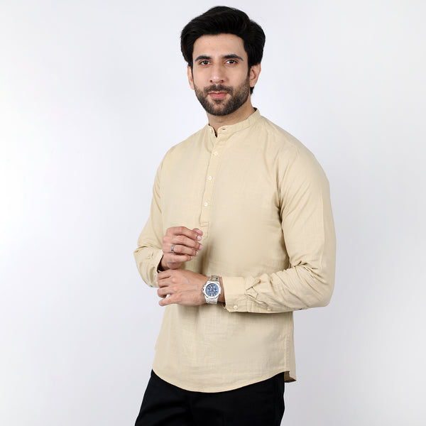 Eminent Men's Casual Shirt - Beige