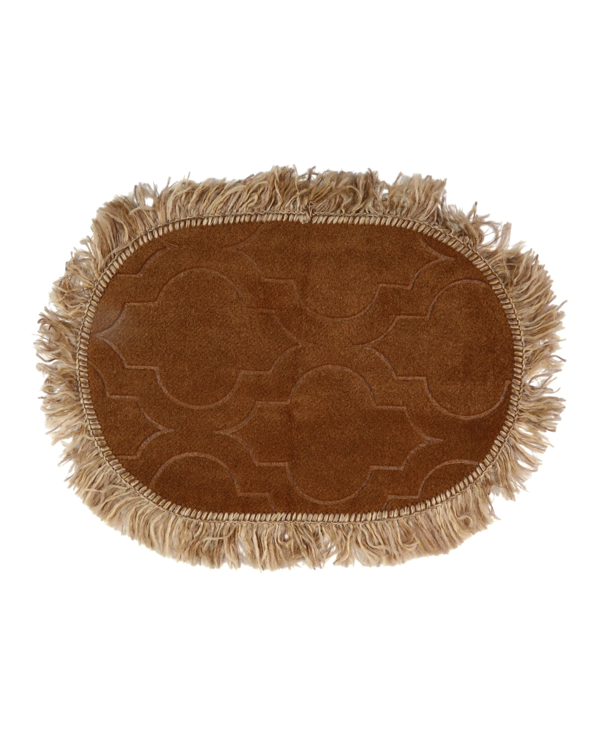 Embossed Oval Mat - 38 x 58cm