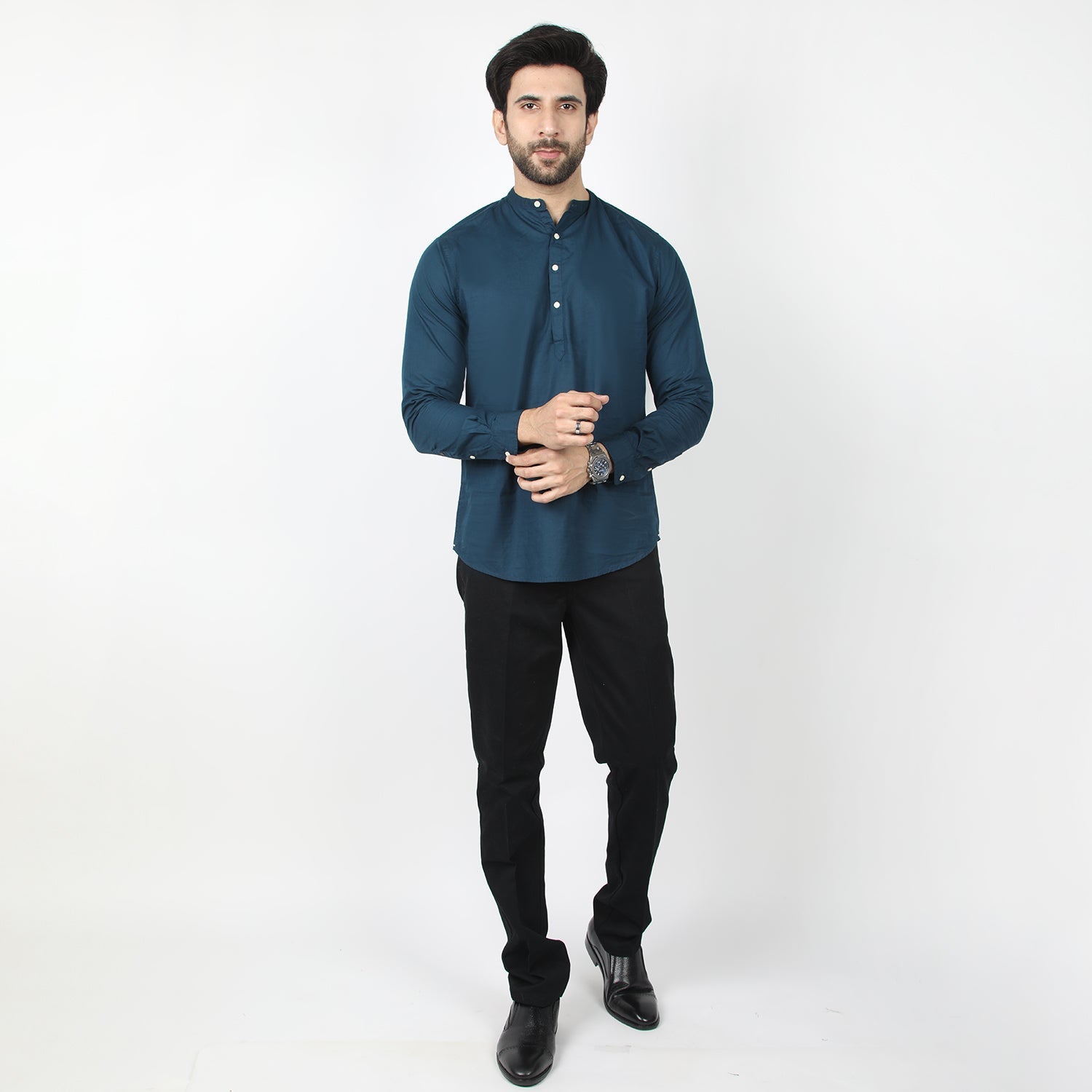 Eminent Men's Casual Plain Shirt - Teal, Men's Shirts, Eminent, Chase Value
