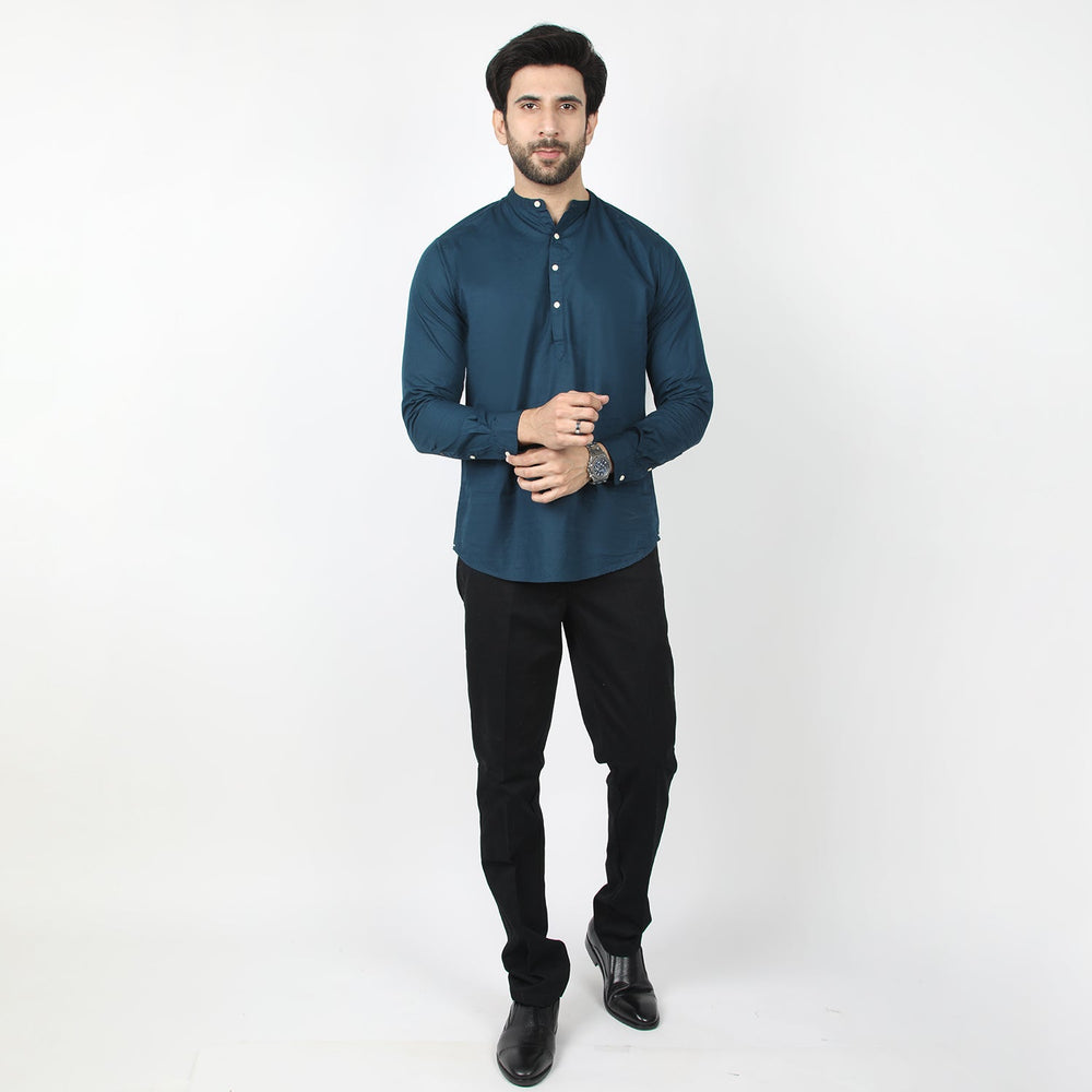 Eminent Men's Casual Plain Shirt - Teal, Men's Shirts, Eminent, Chase Value
