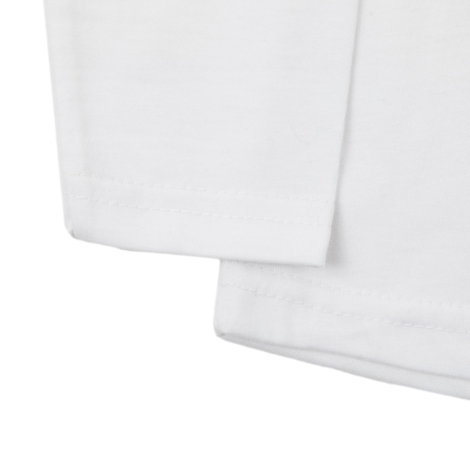 Girls Full Sleeves T-Shirt - White, Girls T-Shirts, Chase Value, Chase Value