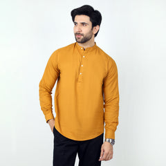 Eminent Men's Casual Shirt - Mustard