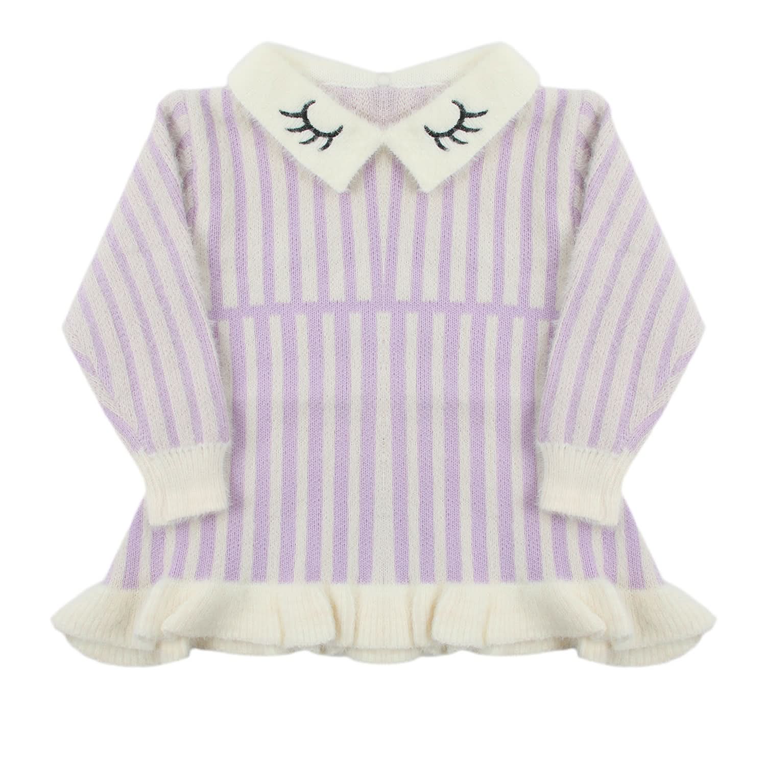 Girls Full Sleeves Sweater - Purple, Girls Sweaters, Chase Value, Chase Value