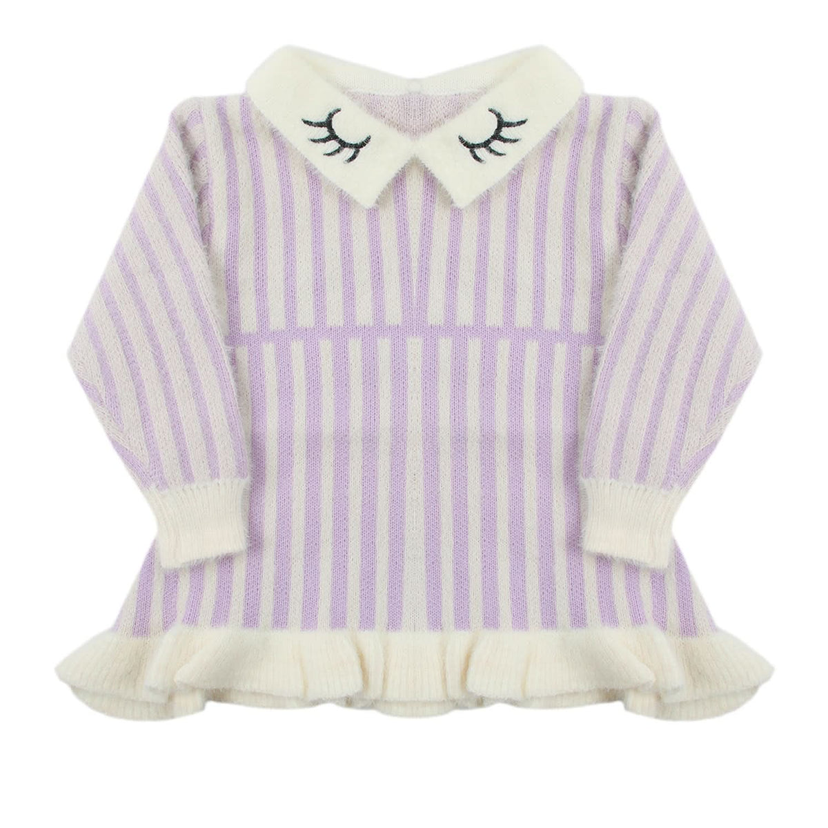 Girls Full Sleeves Sweater - Purple, Girls Sweaters, Chase Value, Chase Value