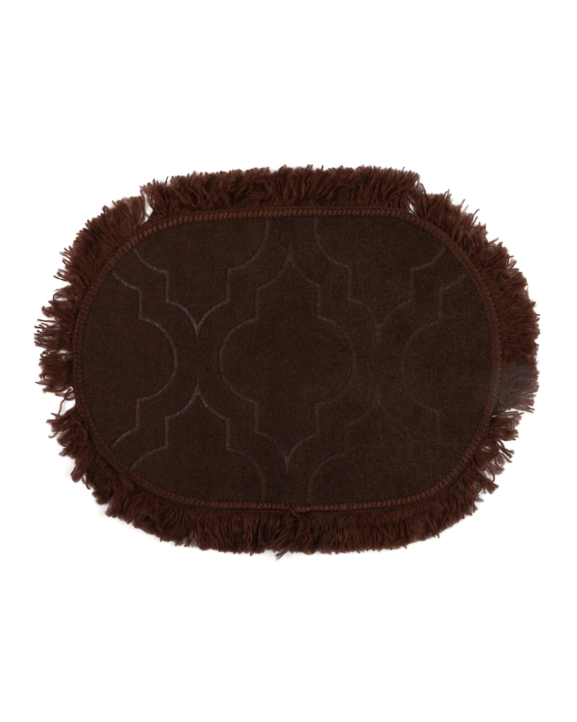 Embossed Oval Mat - 38 x 58cm