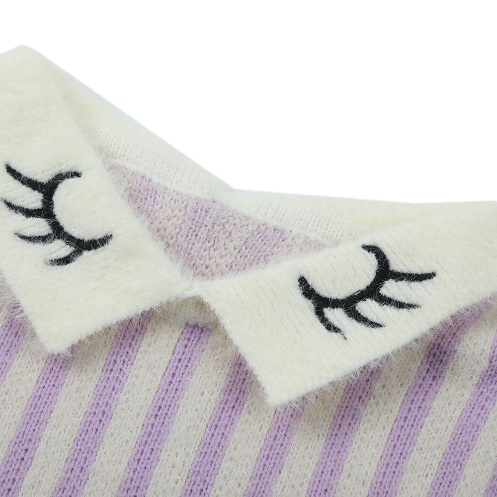 Girls Full Sleeves Sweater - Purple, Girls Sweaters, Chase Value, Chase Value