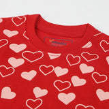 Newborn Boys Half Sleeves T-Shirt - Red, Newborn Boys Shirts & T-Shirts, Chase Value, Chase Value