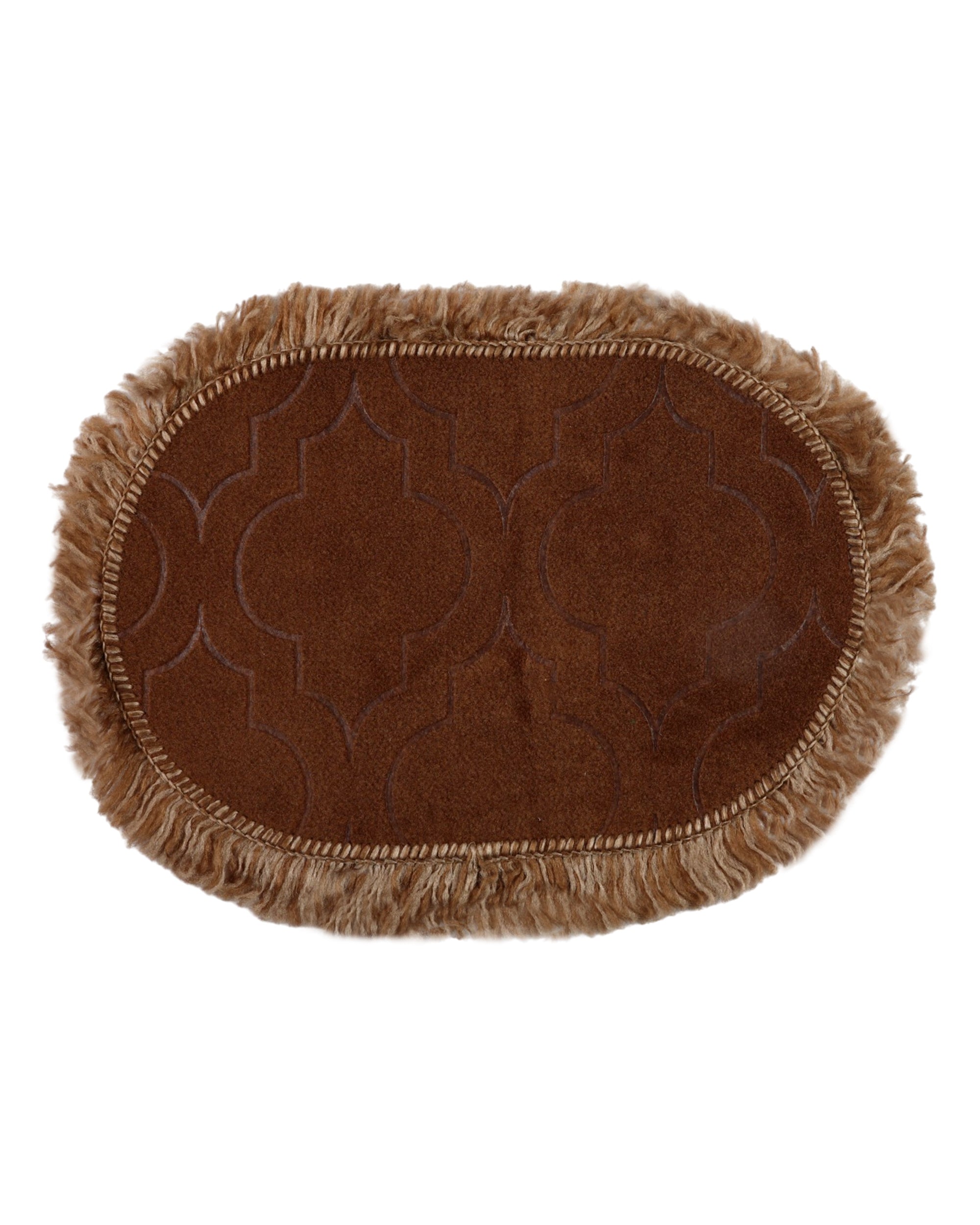Embossed Oval Mat - 38 x 58cm