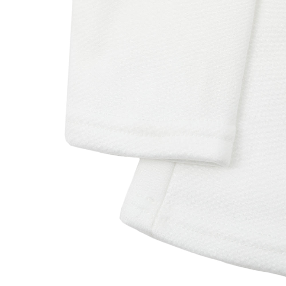 Girls Full Sleeves T-Shirt - White, Girls T-Shirts, Chase Value, Chase Value