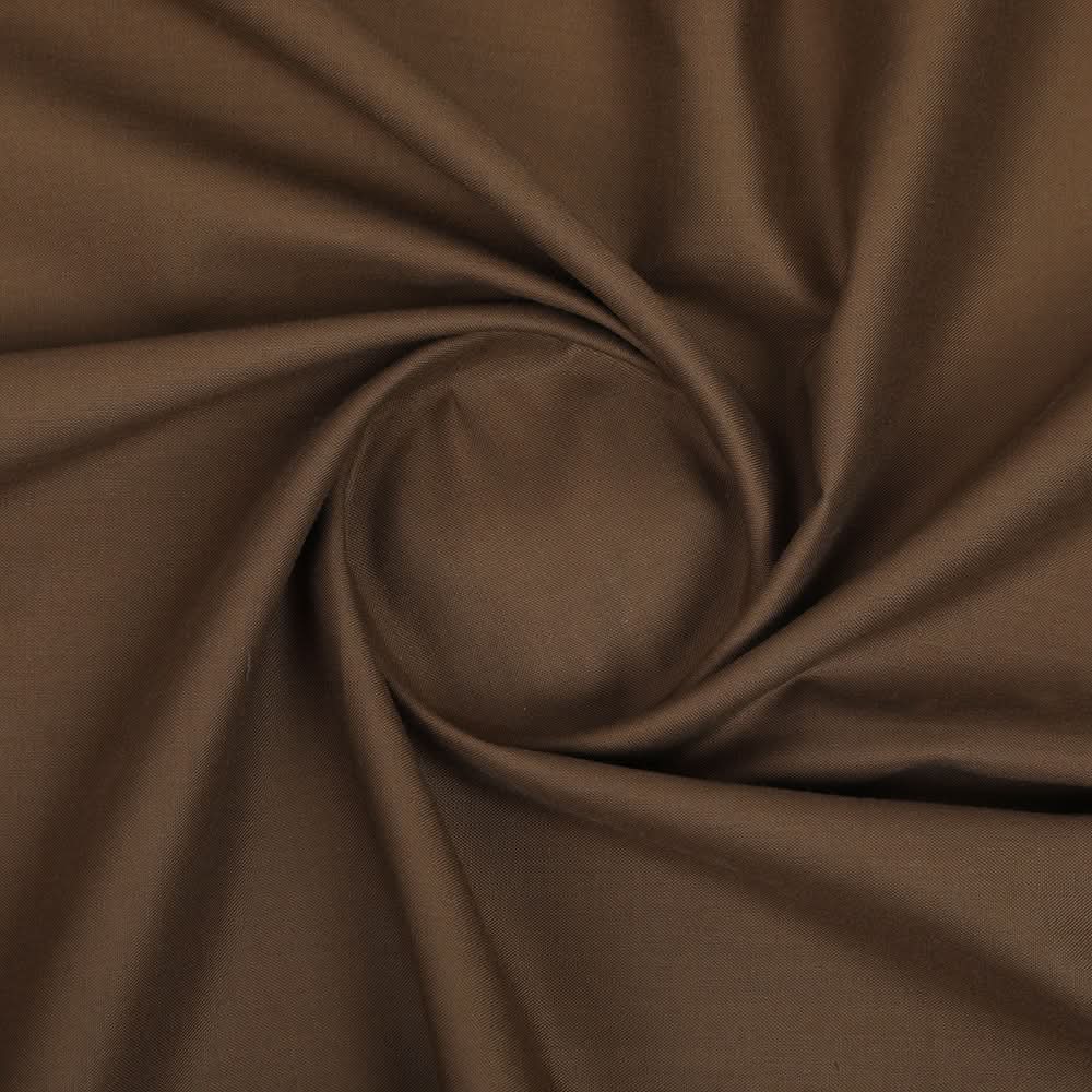 Men's Shabbir Gold Plain Wash & Wear Unstitched Suit - Dark Brown, Men's Unstitched Fabric, Shabbir, Chase Value