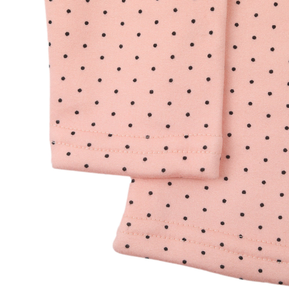 Girls Full Sleeves T-Shirt - Baby Pink, Girls T-Shirts, Chase Value, Chase Value