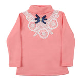 Girls Full Sleeves T-Shirt - Pink, Girls T-Shirts, Chase Value, Chase Value