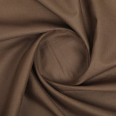 Men's Shabbir Gold Plain Wash & Wear Unstitched Suit - Light Brown