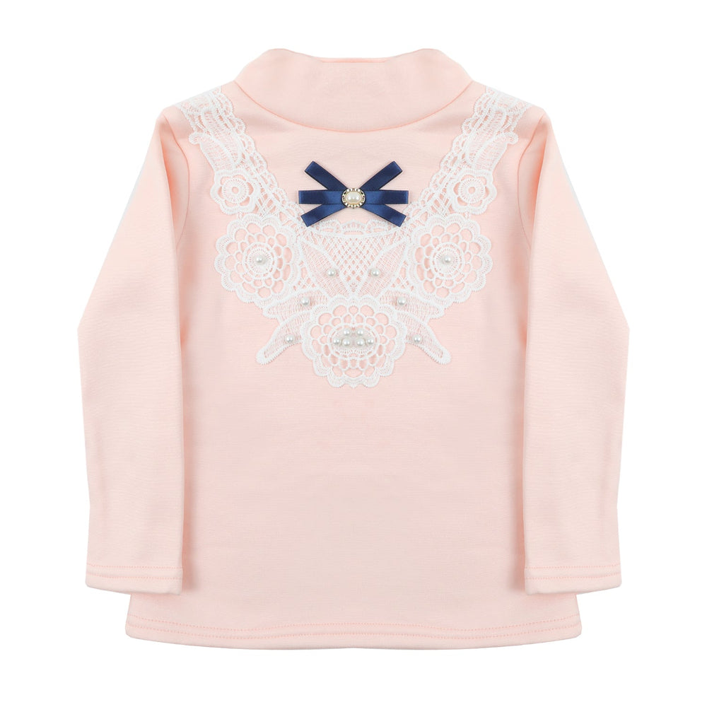 Girls Full Sleeves T-Shirt - Baby Pink, Girls T-Shirts, Chase Value, Chase Value