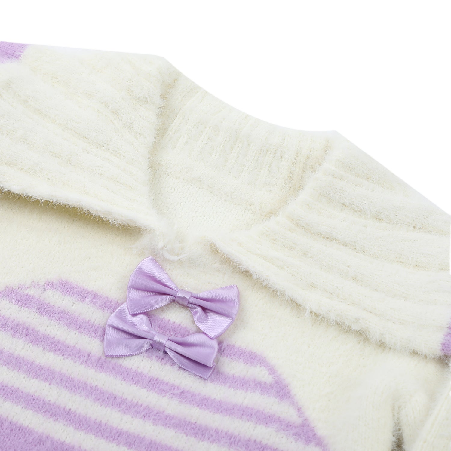Girls Full Sleeves Sweater - Purple, Girls Sweaters, Chase Value, Chase Value
