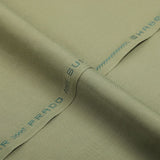 Men's Shabbir Gold Plain Wash & Wear Unstitched Suit - Olive Green, Men's Unstitched Fabric, Shabbir, Chase Value
