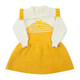 Girls Full Sleeves Sweater - Mustard, Girls Sweaters, Chase Value, Chase Value