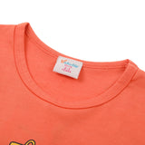 Girls Full Sleeves T-Shirt - Peach, Girls T-Shirts, Chase Value, Chase Value
