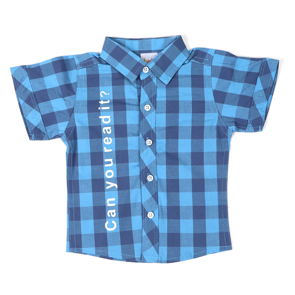 Newborn Boys Casual Shirt - Blue